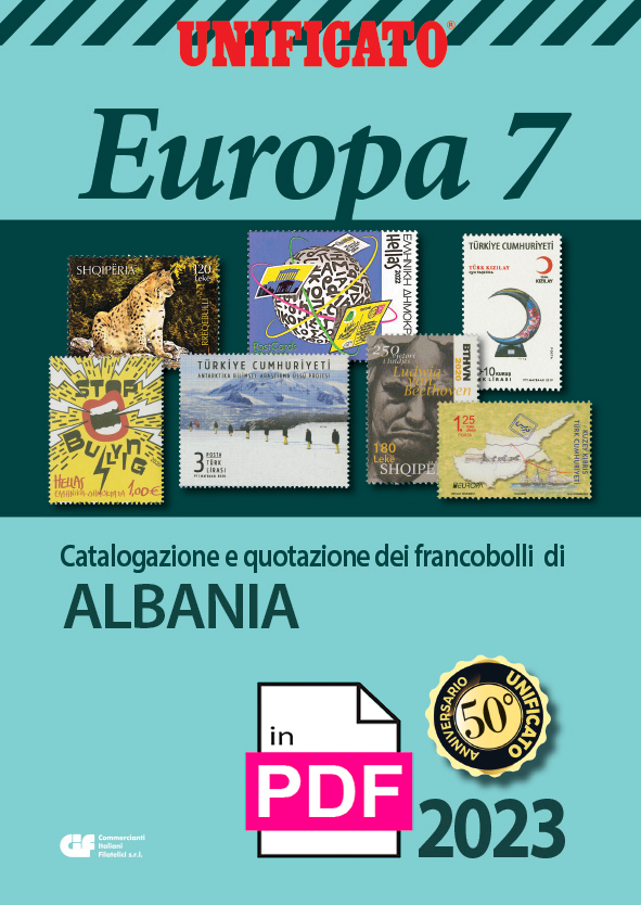 Francobolli Albania in PDF ED. 2023 Francobolli Albania in PDF ED. 2023 - immagine 1