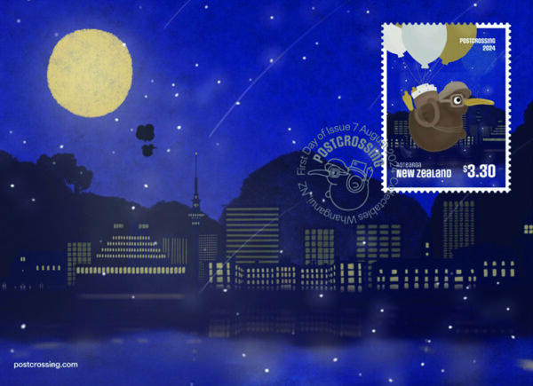 NUOVA ZELANDA POSTCROSSING