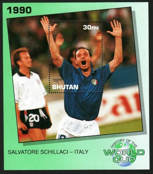 BHUTAN ITALIA 90