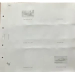 Confezione 9 fogli a 6 tasche LIEBIG serie dalla 1834 alla 1841 - immagine 3