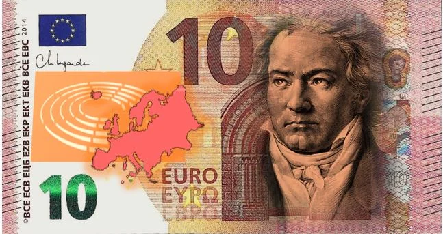 Personalità europee su nuovi euro