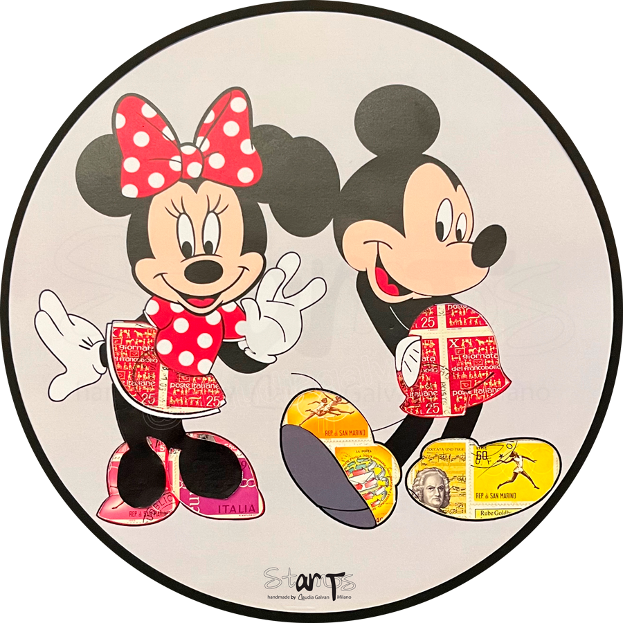 Topolino e Minnie - Arte 