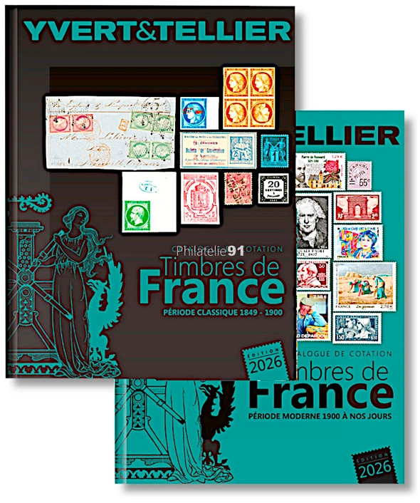 Yvert et Tellier| FRANCIA 2026 – 2 volumi Tome France 2026 Yvert&Tellier