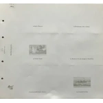 Confezione 9 fogli a 6 tasche LIEBIG serie dalla 1860 alla 1868 - immagine 3