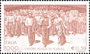 Francobollo per Pellizza da Volpedo