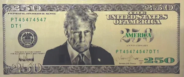 250 $ per Trump