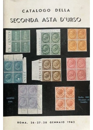 CATALOGO DELLA SECONDA ASTA D'URSO 1962