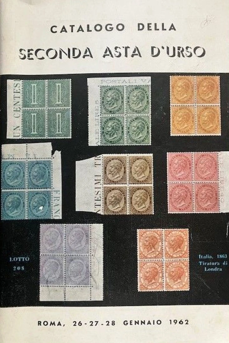 CATALOGO DELLA SECONDA ASTA D’URSO 1962 CATALOGO DELLA SECONDA ASTA D'URSO 1962