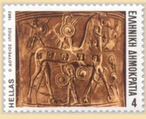Francobollo Grecia