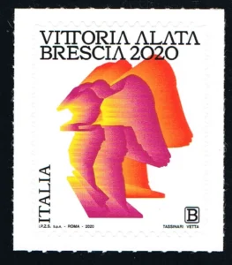 Francobollo Vittoria alata 