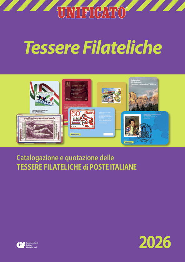 TESSERE FILATELICHE 2026 Tessere 2026